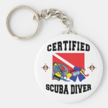 Certified SCUBA Diver Keychain