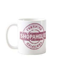Certified Shopaholic Mug
