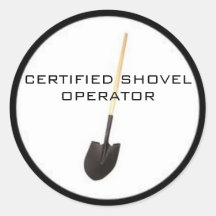 certified shovel operator shirt