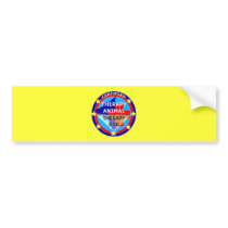CERTIFIED THERAPY ANIMAL - THERAPY DOG bumper stickers