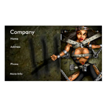 Certified (vampire Lady) Business Card business cards