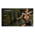 Certified (vampire Lady) Business Card business cards