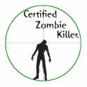 Certified Zombie Killer Polo Shirt by paladin82 Certified Zombie Killer Polo Shirt