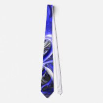 Cerulean Abstract Tie by alexanderbutler Cerulean Abstract Tie