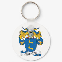 Cervantes Family Crest keychains
