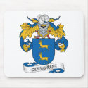 Cervantes Family Crest mousepads