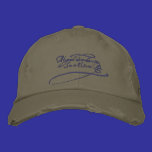 CERVANTES SIGNATURE-Embroidery - Cap-Gorra visera embroidered hats
