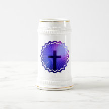 Cerveza cruzada Stein del diseño Tazas