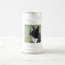 Cerveza linda Stein de Boston Terrier Taza De Café