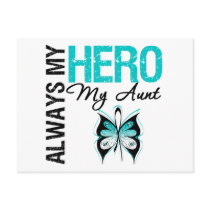 Cervical Cancer Always My Hero My Aunt Postcards