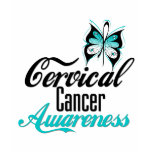Cervical Cancer Awareness Butterfly