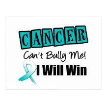 Cervical Cancer Cant Bully Me I Will Win Postcards