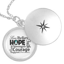 Cervical Cancer Collage of Hope Pendants