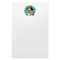 Cervical Cancer Dog stationery