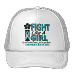 Cervical Cancer Fight Like A Girl 1.2 Trucker Hat