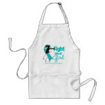 Cervical Cancer Fight Like A Girl  Knock Out Aprons