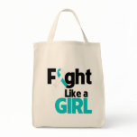 Cervical Cancer Fight Like a Girl bags