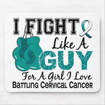 Cervical Cancer Fight Like A Guy 15 Mouse Pad