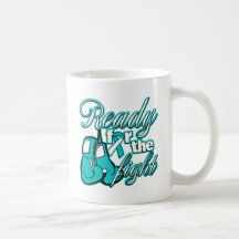 Cervical Cancer Gloves Ready For The Fight Coffee Mugs