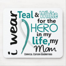 Cervical Cancer Hero In My Life My Mom 2 Mouse Pad