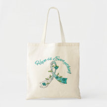 Cervical Cancer Hope is Everything Canvas Bag