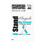 Cervical Cancer I Stand Alongside My Friend Stamp