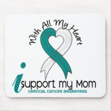 Cervical Cancer I Support My Mom Mouse Pad