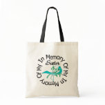 Cervical Cancer In Memory of My Sister bags