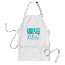 Cervical Cancer Picked The Wrong Diva v2 Apron