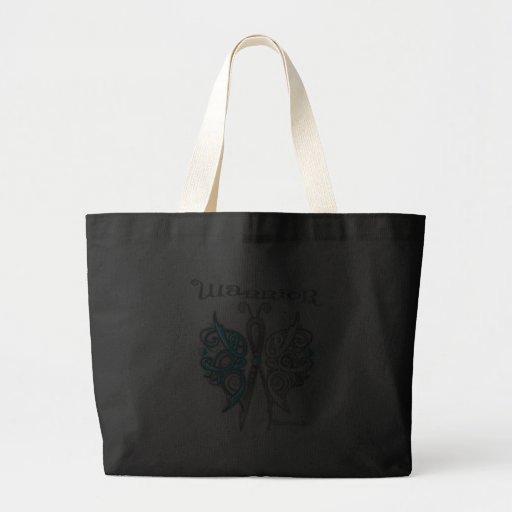 Cervical Cancer Warrior Celtic Butterfly Tote Bags