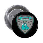 Cervical Cancer Wear Fight Like A Girl Patch buttons