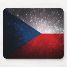 Česká republika; Czech Flag Mousepad