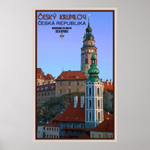 Cesky Krumlov Castle Posters