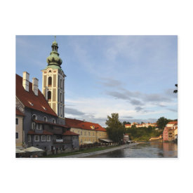 Cesky Krumlov St. Jo%u0161t postcard postcard