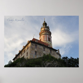 Cesky Krumlov titled print print