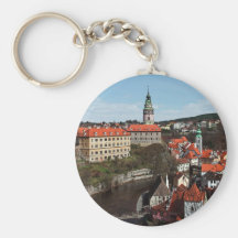 Cesky Krumlov - Vltava River Keychains