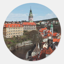 Cesky Krumlov - Vltava River Sticker