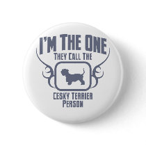 Cesky Terrier buttons
