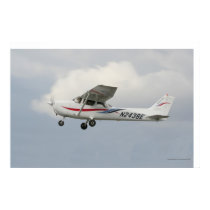 Cessna 172 on Takeoff posters