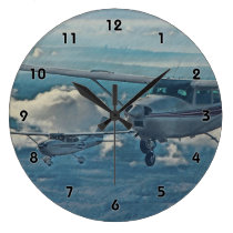 Cessna 182 - Seattle wall clocks