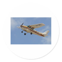 Cessna Round Sticker