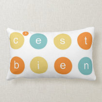 C'est Bien! pillows