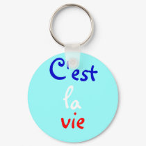 C'est la vie keychain by JBertrand C'est la vie keychain