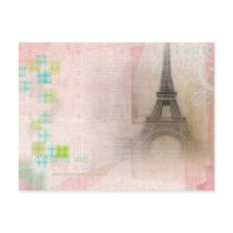 C'est La Vie postcards by Frontmonkey C'est La Vie postcards