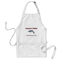 Cetacean Addict aprons by AnimalShirts Cetacean Addict aprons