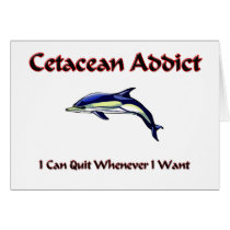 Cetacean Addict cards