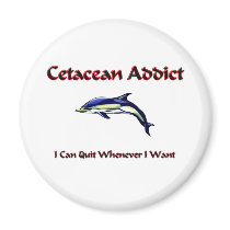 Cetacean Addict magnets