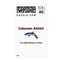 Cetacean Addict postage