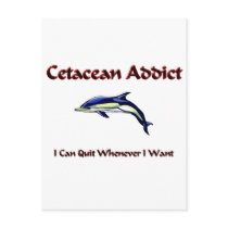 Cetacean Addict postcards
