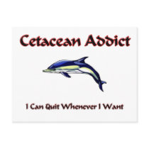 Cetacean Addict postcards